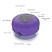 LeadTry® Wireless Waterproof Bluetooth Shower Speaker:3.0, Portable Speakerphone with Built-in Mic, Control Buttons and Dedicated Suction Cup for Showers, Bathroom, Pool, Boat, Car (Purple)