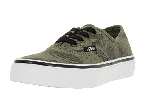 Vans Kids Authentic (Camo Jacquard) Skate Shoe