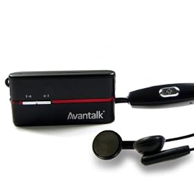 Avantalk New CS2 Slim Bluetooth Stereo Headset Handsfree Headphone for cellphone and any bluetooth device w/clip up to 6 hours