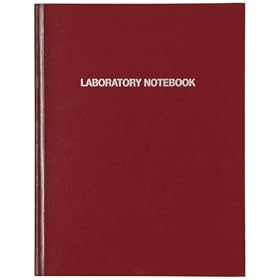 Nalgene Laboratory Notebook With 1/4 Inch Acid-Free Paper, Gridded Pages, Burgundy PE Cover, 8-1/2 x 11 Inches, 186-Page (Case of 6)
