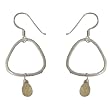 Drop-Earrings Sterling Silver Carnelian Gemstone Jewelry 2 inch