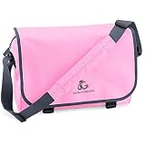 Bag Base - Messenger Bag / Schultertasche in trendigen Farben, ideal f�r Schule, B�ro und Freizeit. Farbe pink brownvon "Gecko"