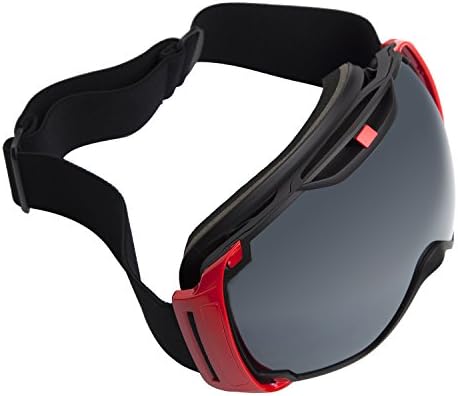 Adult Skiing Goggles Anti Fog Double Lens Snow Board Unisex Snow Goggles (Blackmattred) (Black Matt)