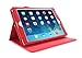 iPad Air Case, Apple iPad Air 1 Case, rooCASE Dual View Rotation Leather PU Slim Fit Lightweight Folio Stand Smart Cover Auto Sleep/Wake - Red