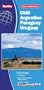 Carte internationale Berlitz, num�ro 681027: Chili - Argentine - Paraguay - Uruguay