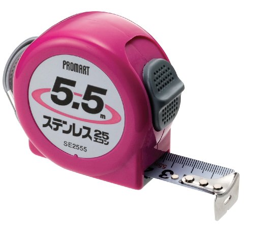 プロマート(PROMART) ステンレスエコンメジャー 5.5m SE2555