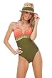 Tribal Girl: Halter One Piece Swimsuit by Blue Sky Swimwear