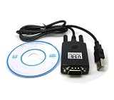 Fast Shipping Wholesale USB to Rs232 Serial 9pin Db9 Cable Adapter for Pc PDA GPS Sjx427