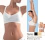 Cotton Spandex Wireless Sports Bra - Provides Smooth Support