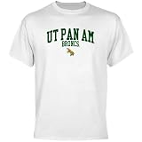 NCAA Texas Pan American Broncos Team Arch T-Shirt - White