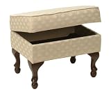 Uplift Technologies Storage Ottoman, Sand