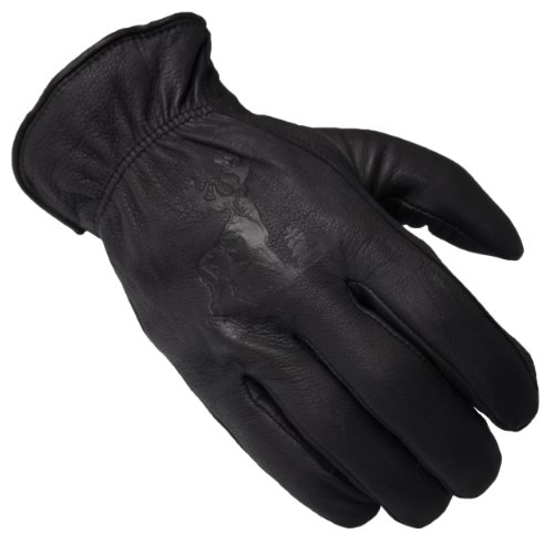 Daxx Mens Top Grain Deerskin Leather Whitetail Wildlife Lined Gloves