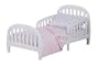 Simns Furniture Loft Style Toddler 2 in 1 Convertible Bed, White
