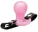 Tantus Beginner Ball Gag, Pink/Black