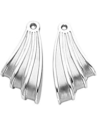 Pair of 14K White Gold Earring Jackets -- LIFETIME WARRANTY