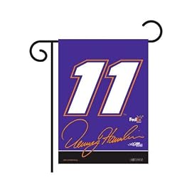 Denny Hamlin NASCAR Garden Flag
