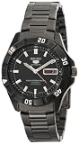 Seiko Men's Seiko 5 Automatic Black Ion Plated Watch #SNZD15
