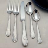 Waterford Flatware Ballet Ribbon Matte #0488 Place/Oval Soup Spoons