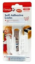 Clippasafe Self-Adhesive Locks (2-Pack)