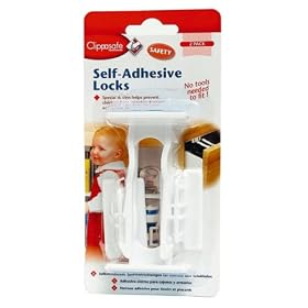 Clippasafe Self-Adhesive Locks (2-Pack)