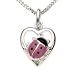 ZEEme For Kids - Kinderanhänger mit Kette 36/38cm 925/- Sterling Silber Herz/Marienkäfer 500243740-38Z