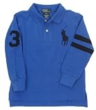 Polo Ralph Lauren Boys Big Pony Mesh Long Sleeve Rugby Shirt