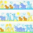 Adorable Ark Noah's Ark Baby Shower Dinner Napkins