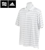 Men's Adidas ClimaCool Triple Stripe Jersey Polo - New Closeout Model