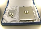 Rangers Football Club Petrol Storm Proof Lighter & Cigarette Case
