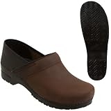 Dansko Professional Clog - Antique Brown/black