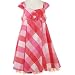 Girls Special Occasion PINK CHECK Dress BONNIE JEAN Spring 7-12