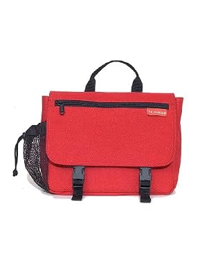 Skip Hop Saddlebag changing bag - Red