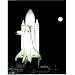 Nasa Space Shuttle Astronaut Rocket Art Poster Print - 16" X 20"