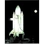Nasa Space Shuttle Astronaut Rocket Art Poster Print - 16" X 20"