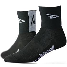 Buy DeFeet ActiVator Black D-Logo Cycling Running Socks - 6-Pack - ACTDLB