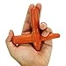 Thai Traditional Reflexology Hand & Foot Massage Tool X -Shape Massager Press Point Red Wood