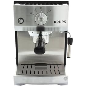 Krups - XP 5240 FR - Cafeti�re Espresso - 1,1 L - Inox Bross�