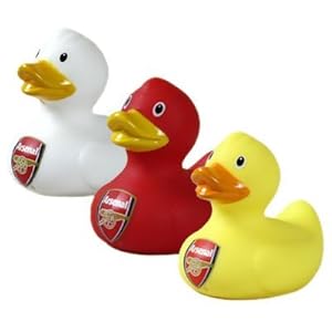 Arsenal Fc. 3Pk Mini Duck Set