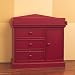 bratt decor heritage<br>changing table &amp; dresser