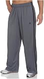 adidas Men's Double Up Mini-Mesh Pant, Lead/black/black, XX-Large