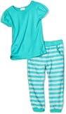 Splendid Littles Girls 2-6x French Stripe Cropped Pant Set