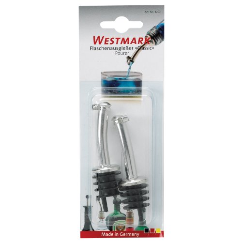 Westmark Stainless Steel Pourers with Plastic Inserts, Set of 2