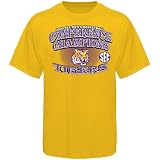 Lsu Shirt : Lsu Gold 2009 SEC Men's Basketball Conference Champions Shirt