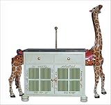 Giraffe Changing Table - LITTLE MISS LIBERTY Cutom made, signature piece.