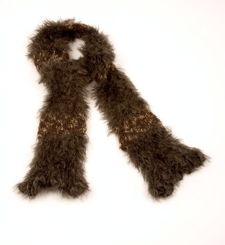 Per Una Two-Tone Fluffy Scarf