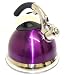 from Prima 3.5 L STAINLESS STEEL PURPLE KETTLE GAS/ELECTRIC HOB