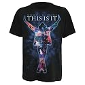 This Is It Collage,T-Shirt,Größe M,Schwarz