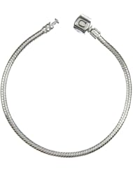 Authentic Chamilia Sterling Silver Snap Bracelet (7.5 inches or 19.1 cm)