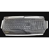 Biosafe Anti Microbial Keyboard Cover for Logitech K800 Keyboard, Keeps Out Dirt Dust Liquids and Contaminants, Keyboard Not Included