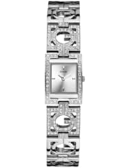 Guess Womens Ladies Watch U11599L1 Silver Stainless-Steel Quartz Watch with Silver Dial